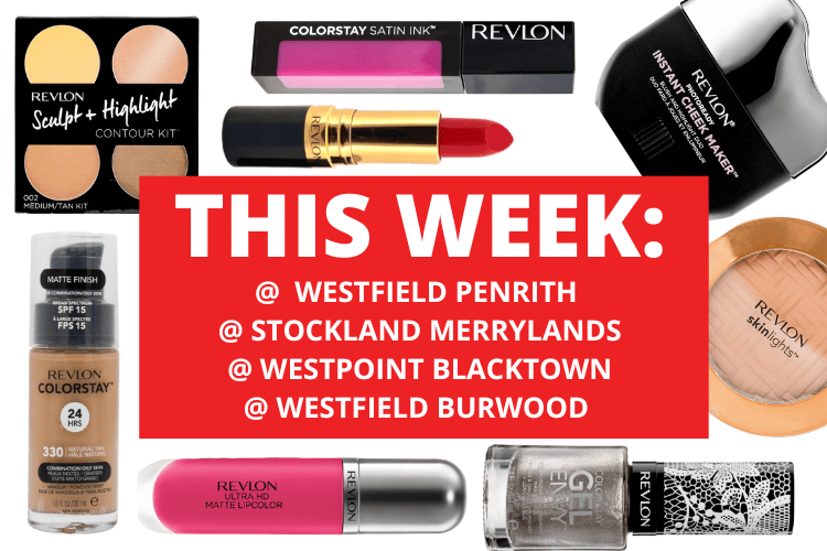 💄 💋 WESTFIELD PENRITH + STOCKLANDS MERRYLANDS + WESTFIELD BURWOOD + WESTPOINT BLACKTOWN 💋 💄 6th - 12th February 2023