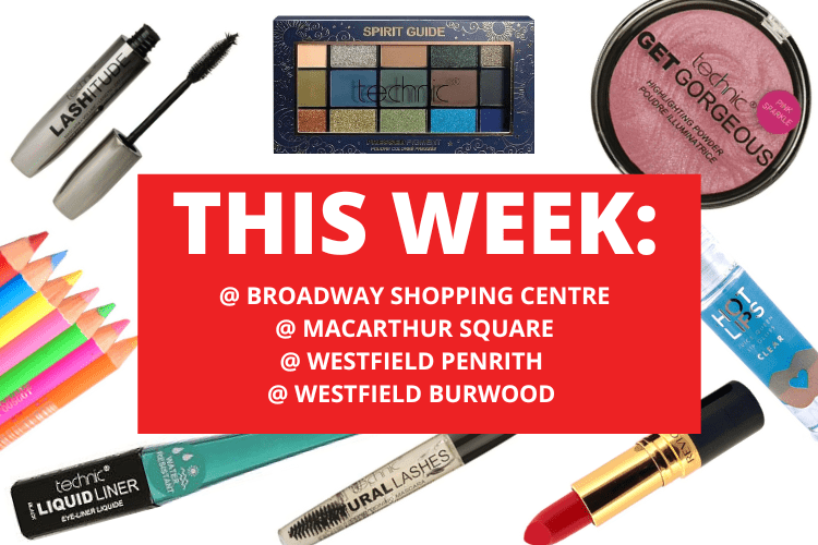 💄 💋 BROADWAY SHOPPING CENTRE + MACARTHUR SQUARE + WESTFIELD PENRITH + WESTFIELD BURWOOD💋 💄 13th - 19th February 2023