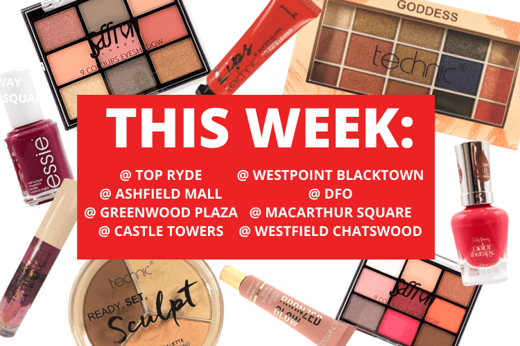 💄 💋 CASTLE TOWERS + WESTPOINT BLACKTOWN + MACARTHUR SQUARE + WESTFIELD CHATSWOOD + BROADWAY SHOPPING CENTRE + WESTFIELD PENRITH + DFO + WESTFIELD PARRAMATTA 💋 💄29TH JANUARY - 4TH FEBRUARY 2024