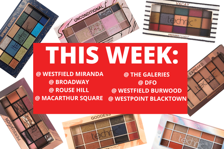 💄 💋 WESTFIELD MIRANDA + ROUSE HILL TOWN CENTRE + MACARTHUR SQUARE + BROADWAY SHOPPING CENTRE + THE GALERIES + DFO + WESTPOINT BLACKTOWN + WESTFIELD BURWOOD 💋 💄 11th - 17th December 2023