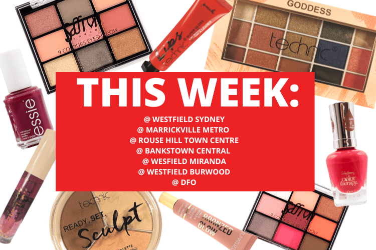 💄 💋WESTFIELD SYDNEY + MARRCIKVILLE METRO + ROUSE HILL TOWN CENTRE + BANKSTOWN CENTRAL + WESTFIELD MIRANDA + WESTFIELD BURWOOD + DFO💋 💄6th - 12th November 2023