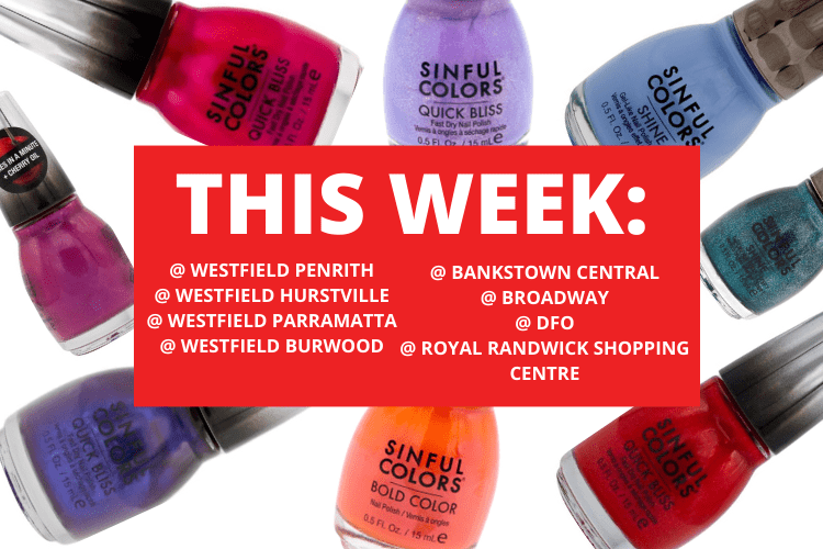 💄 💋 WESTFIELD PENRITH + WESTFIELD HURSTVILLE + WESTFIELD PARRAMATTA + WESTFIELD BURWOOD + BANKSTOWN CENTRAL + BROADWAY SHOPPING CENTRE + DFO + ROYAL RANDWICK SHOPPING CENTRE 💋 💄15TH - 21ST JANUARY 2024