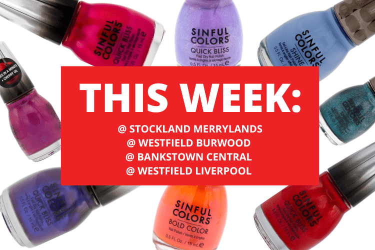 💄 💋 STOCKLAND MERRYLANDS + WESTFIELD BURWOOD + BANKSTOWN CENTRAL + WESTFIELD LIVERPOOL 💋 💄 12th - 18th June 2023