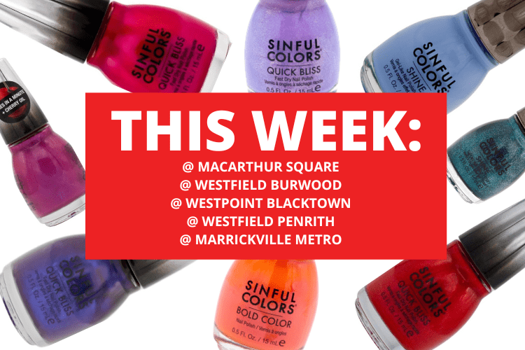 💄 💋MACARTHUR SQUARE + WESTFIELD BURWOOD + WESTPOINT BLACKTOWN + WESTFIELD PENRITH + MARRICKVILLE METRO 💋 💄 18th - 24th September 2023