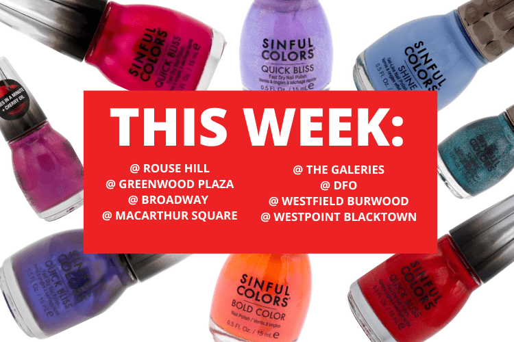 💄 💋 ROUSE HILL TOWN CENTRE + MACARTHUR SQUARE + GREENWOOD PLAZA + BROADWAY SHOPPING CENTRE + THE GALERIES + DFO + WESTPOINT BLACKTOWN + WESTFIELD BURWOOD 💋 💄 11th - 17th December 2023