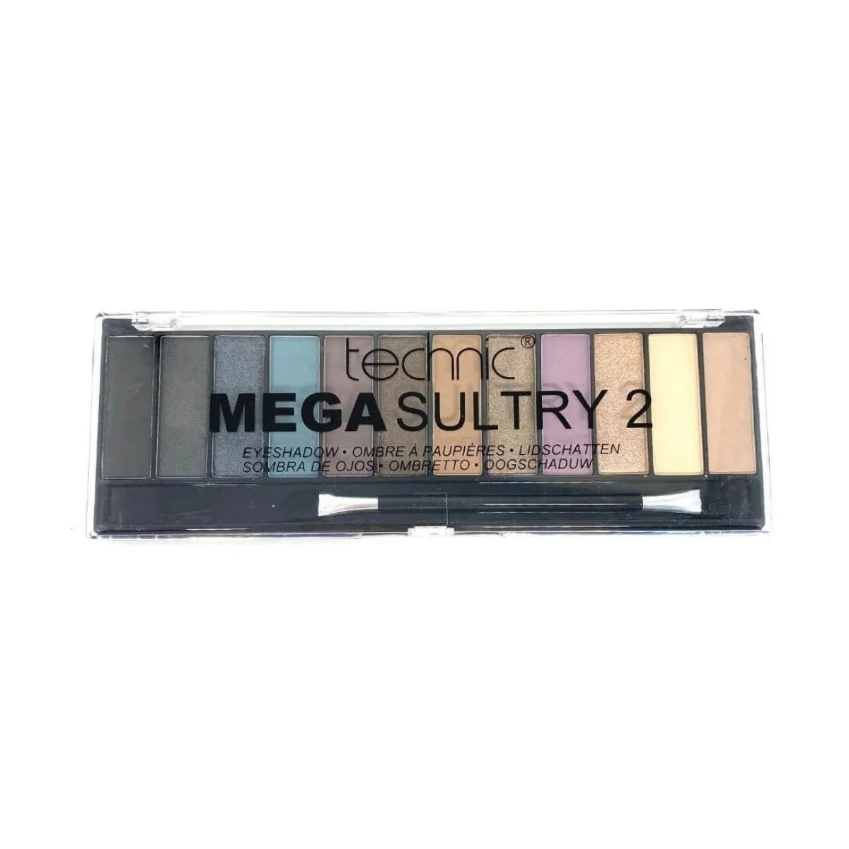 Technic Mega Sultry 2 Eyeshadow Palette – 12 Smoky Glam Shades