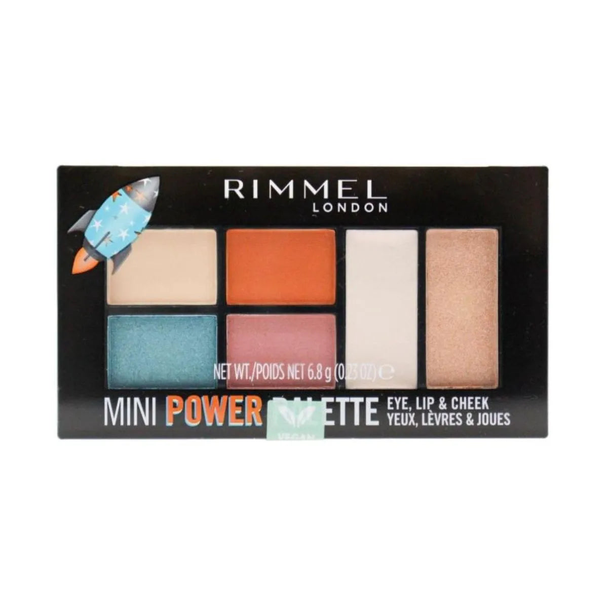 Rimmel Mini Power Palette – Pioneer 004 Travel Face Kit