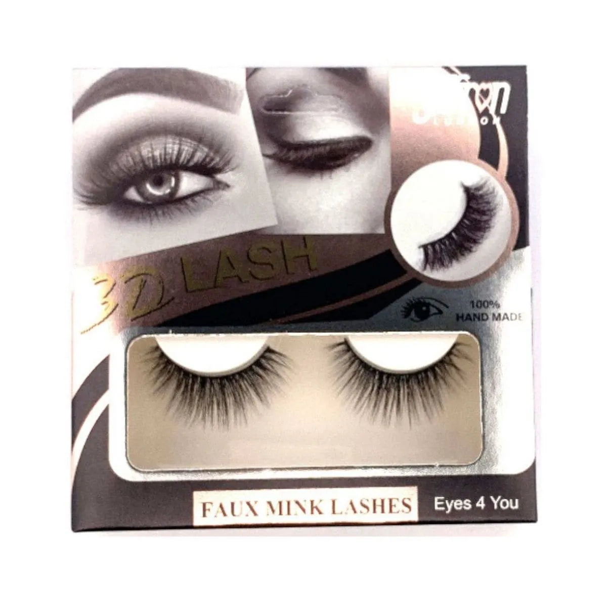 Saffron 3D Faux Mink Lashes – Eyes 4 You Natural Glam