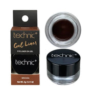 Technic Gel Eyeliner – Long-Wear Brown Gel Formula