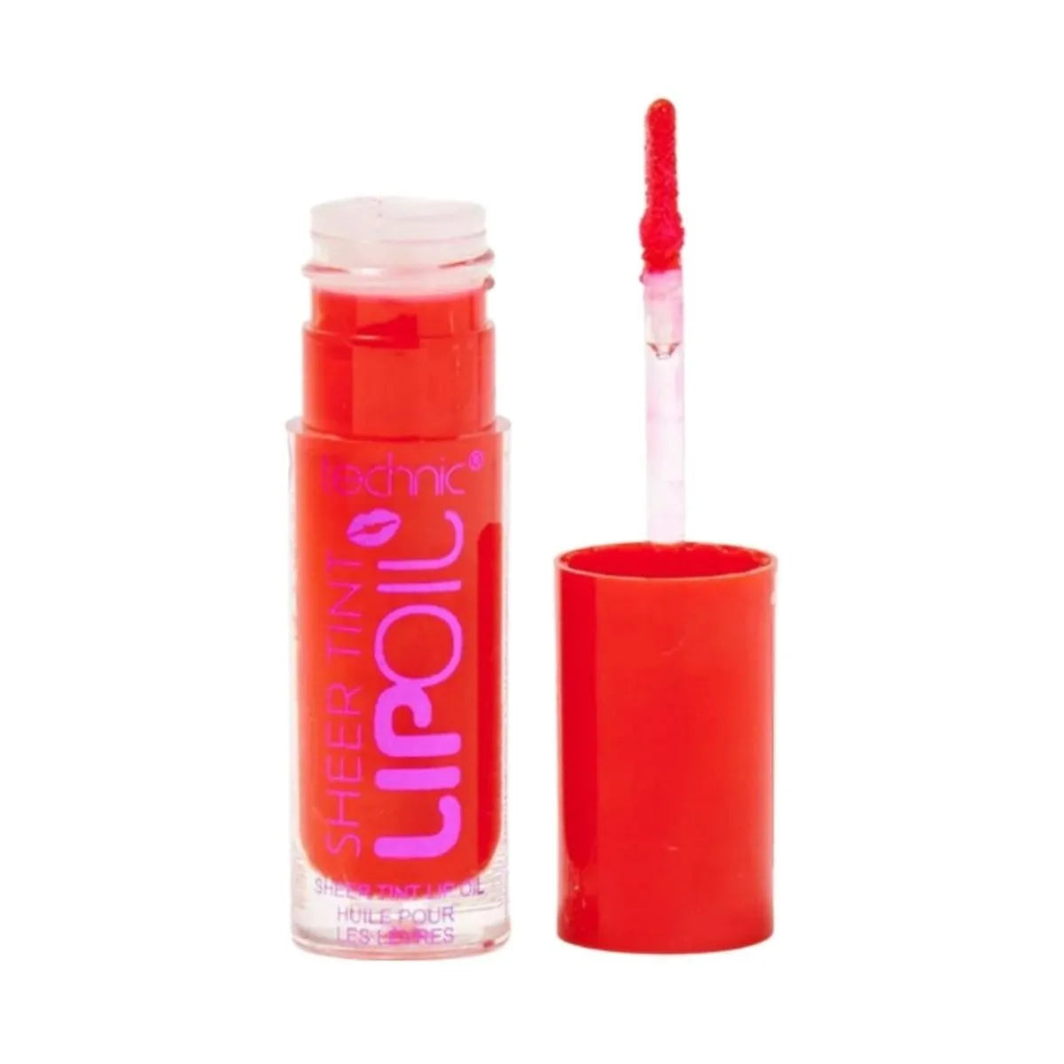 Technic Sheer Tint Lip Oil – Crimson Red Gloss