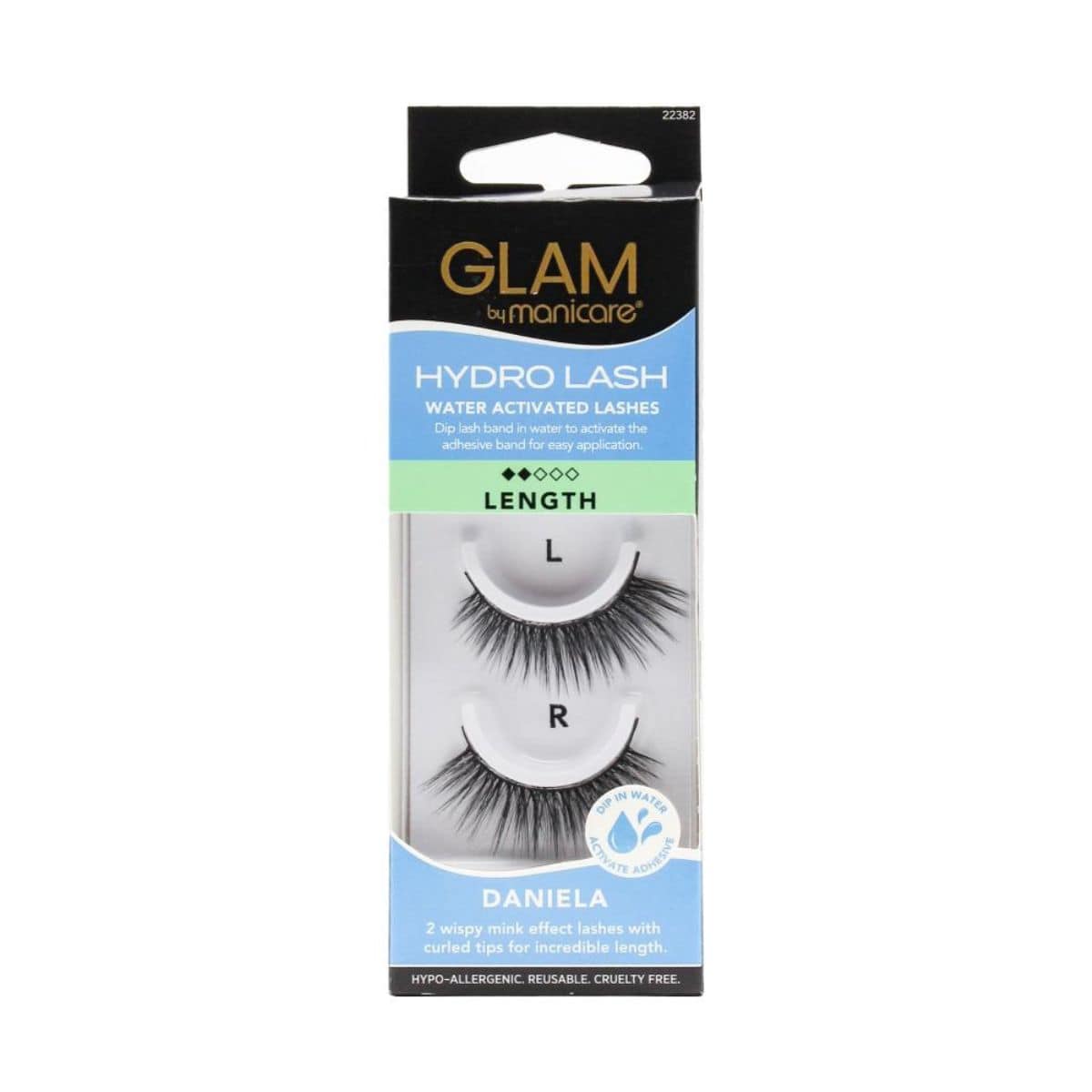 Glam by Manicare Hydro Lash - Daniela | Discount Brand Name Cosmetics