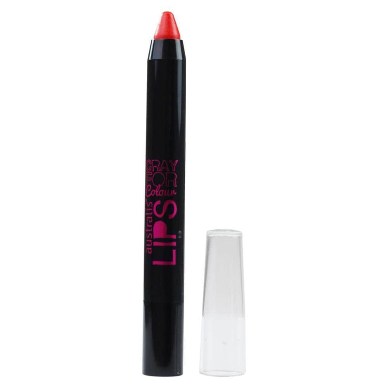 Australis Lips Cray For Colour Lipgloss - Twisting Roses | Discount Brand Name Cosmetics