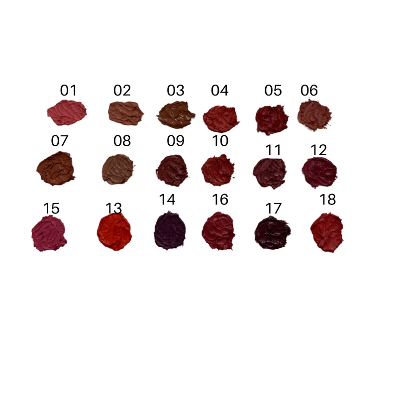 Saffron Pro Matte Colour Lipstick - 12  Matte Wine