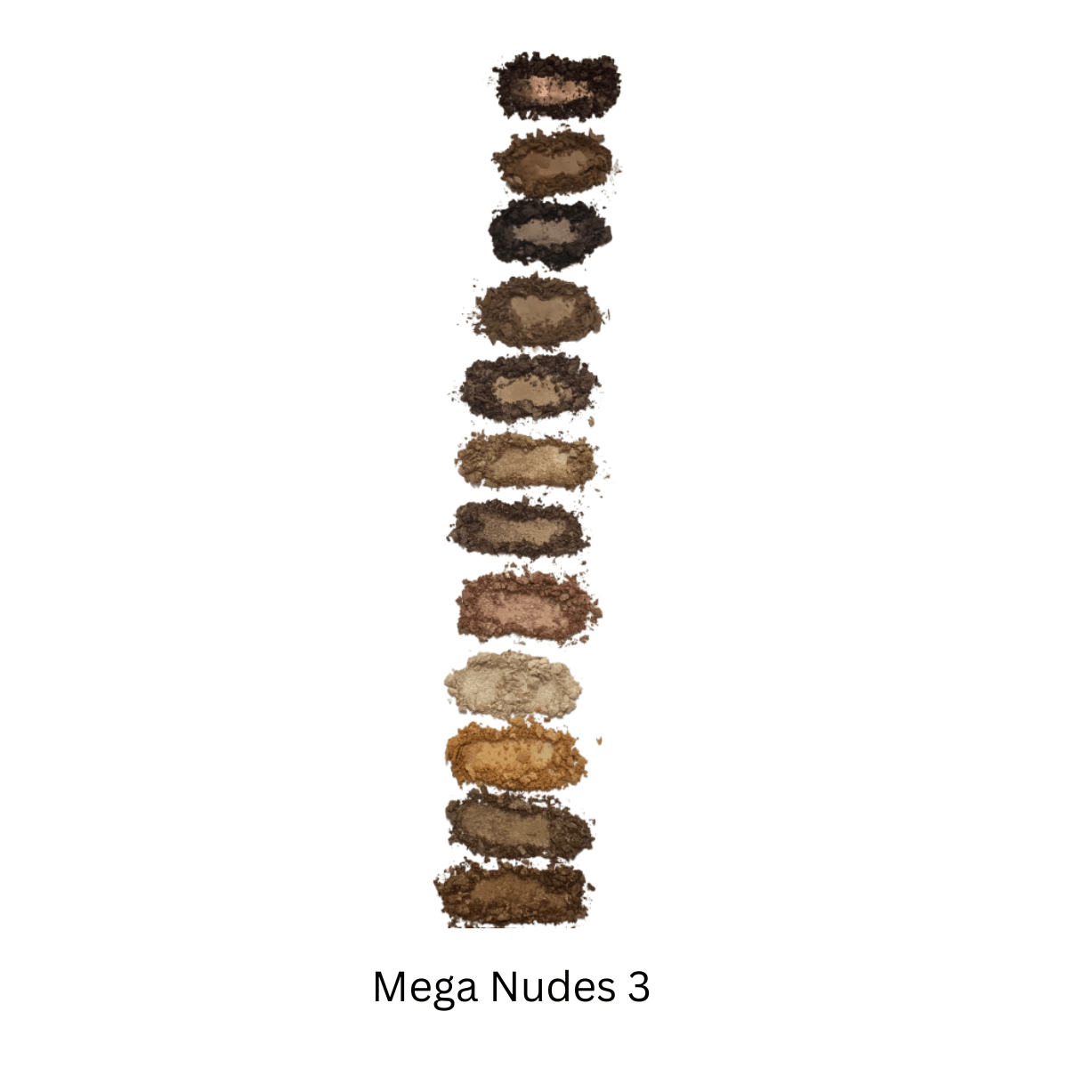 Technic Mega Eyeshadow Palette - Mega Nudes 3