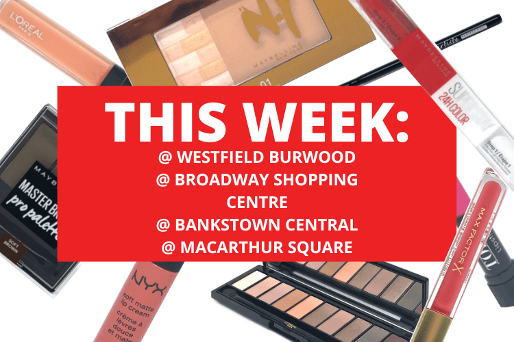 💄 💋 WESTFIELD BURWOOD + BROADWAY SHOPPING CENTRE + BANKSTOWN CENTRAL + MACARTHUR SQUARE💋 💄 2nd January - 8th January 2023
