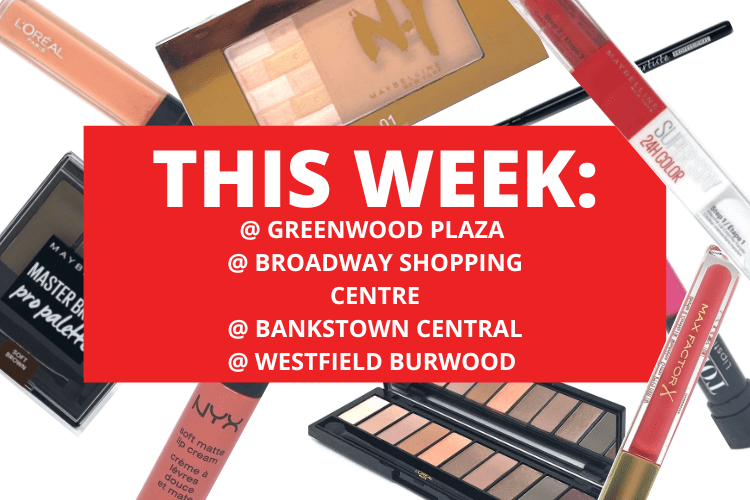 💄 💋GREENWOOD PLAZA + BROADWAY SHOPPING CENTRE + WASTFIELD BURWOOD + BANKSTOWN CENTRAL 💋 💄 31st October - 6th November 2022