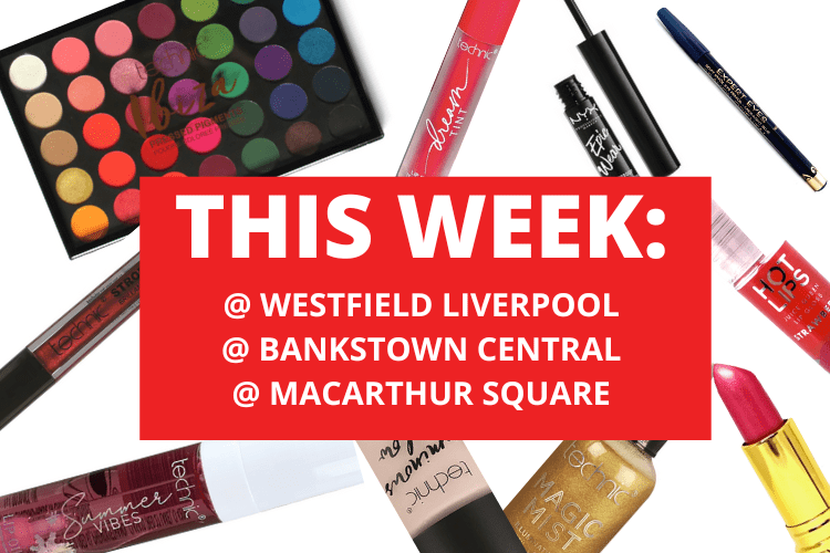 💄 💋 WESTFIELD LIVERPOOL + BANKSTOWN CENTRAL + MACARTHUR SQUARE💋 💄 26th December 2022 - 1st January 2023
