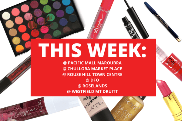 💄 💋 PACIFIC MALL MAROUBRA + CHULLORA MARKET PLACE + ROUSE HILL TOWN CENTRE + ROSELANDS SHOPPING CENTRE + WESTFIELD MT DRUITT + DFO💋 💄26TH FEBRUARY - 4TH MARCH 2024