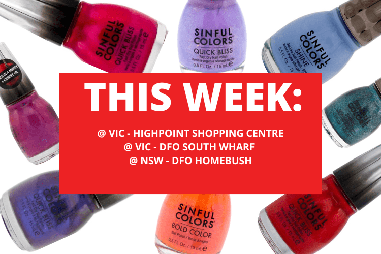 💄 💋 HIGHPOINT SHOPPING CENTRE [ VIC ] +  DFO SOUTH WHARF [ VIC ]  + DFO HOMEBUSH [ NSW ] 💋 💄3RD - 9TH NOVEMBER 2025