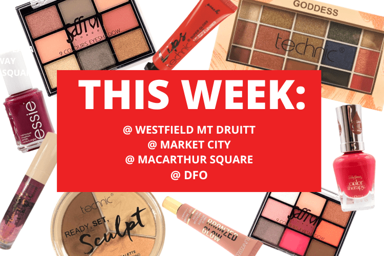 💄 💋 WESTFIELD MT DRUITT + MARKET CITY + MACARTHUR SQUARE + DFO💋 💄 1ST - 7TH APRIL 2024