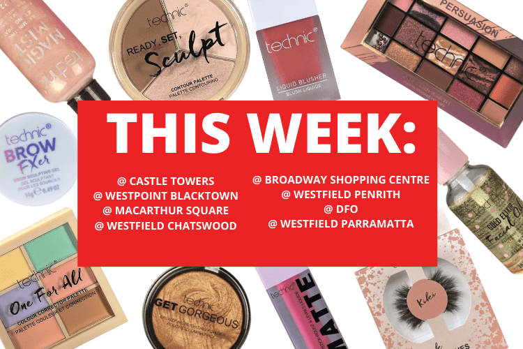 💄 💋 CASTLE TOWERS + WESTPOINT BLACKTOWN + MACARTHUR SQUARE + WESTFIELD CHATSWOOD + BROADWAY SHOPPING CENTRE + WESTFIELD PENRITH + DFO + WESTFIELD PARRAMATTA 💋 💄29TH JANUARY - 4TH FEBRUARY 2024