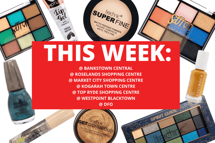 💄 💋 BANKSTOWN CENTRAL + ROSELANDS SHOPPING CENTRE + MARKET CITY SHOPPI ...
