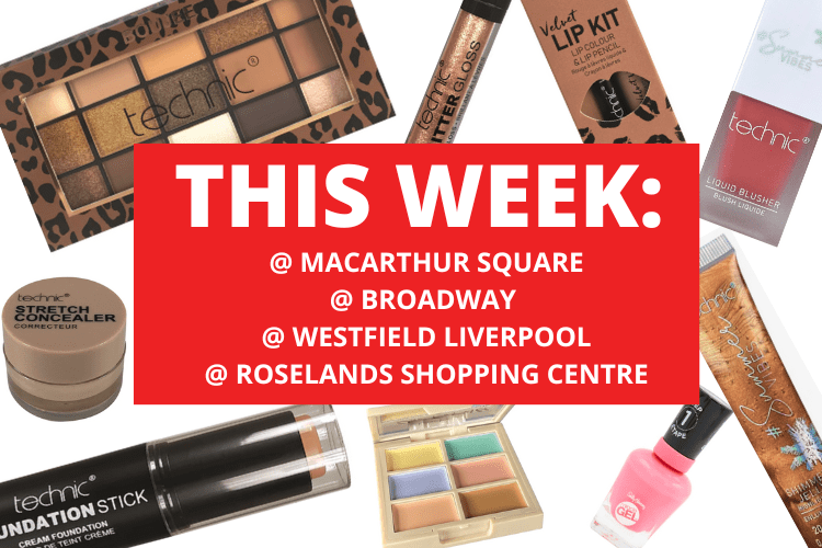 💄 💋MACARTHUR SQUARE + ROSELANDS + WESTFIELD LIVERPOOL + BROADWAY SHOPPING CENTRE 💋 💄 21st November - 27th November 2022