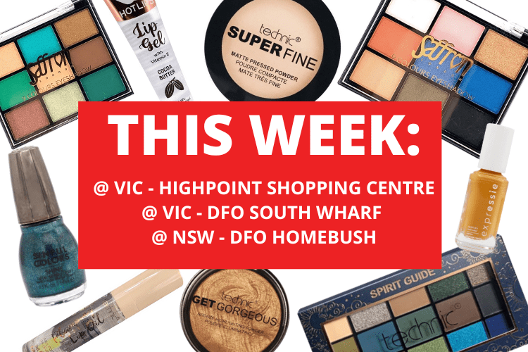 💄 💋 HIGHPOINT SHOPPING CENTRE [ VIC ] +  DFO SOUTH WHARF [ VIC ]  + DFO HOMEBUSH [ NSW ] 💋 💄13TH - 19TH OCTOBER 2025