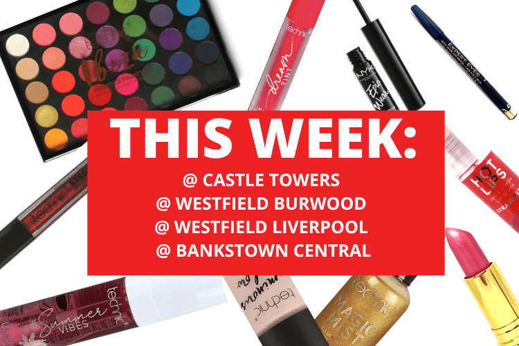 💄 💋 CASTLE TOWERS + WESTFIELD BURWOOD + WESTFIELD LIVERPOOL + BANKSTOWN CENTRAL 💋 💄 19th - 25th  June 2023