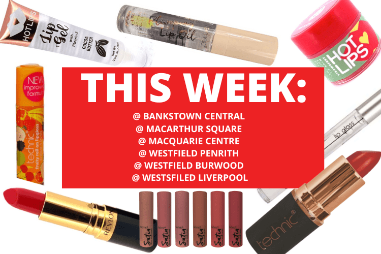 💄 💋BANKSTOWN CENTRAL + MACQUARIE CENTRE + WESTFIELD LIVERPOOL + WESTFIELD PENRITH + WESTFIELD BURWOOD + MACARTHUR SQUARE💋 💄 2nd - 8th October 2023