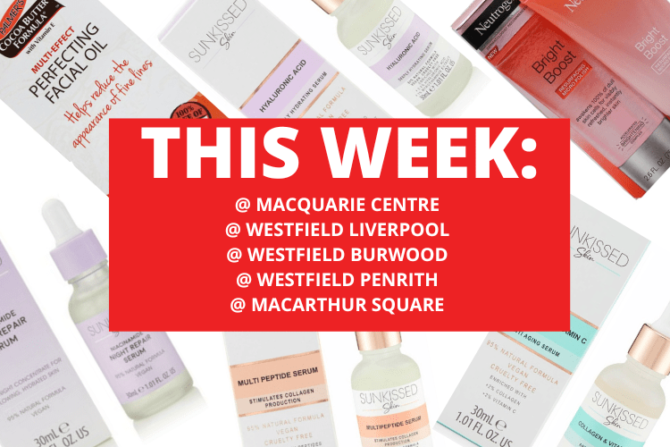 💄 💋MACQUARIE CENTRE + WESTFIELD LIVERPOOL + WESTFIELD PENRITH + WESTFIELD BURWOOD + MACARTHUR SQUARE💋 💄 25th September - 1st October 2023
