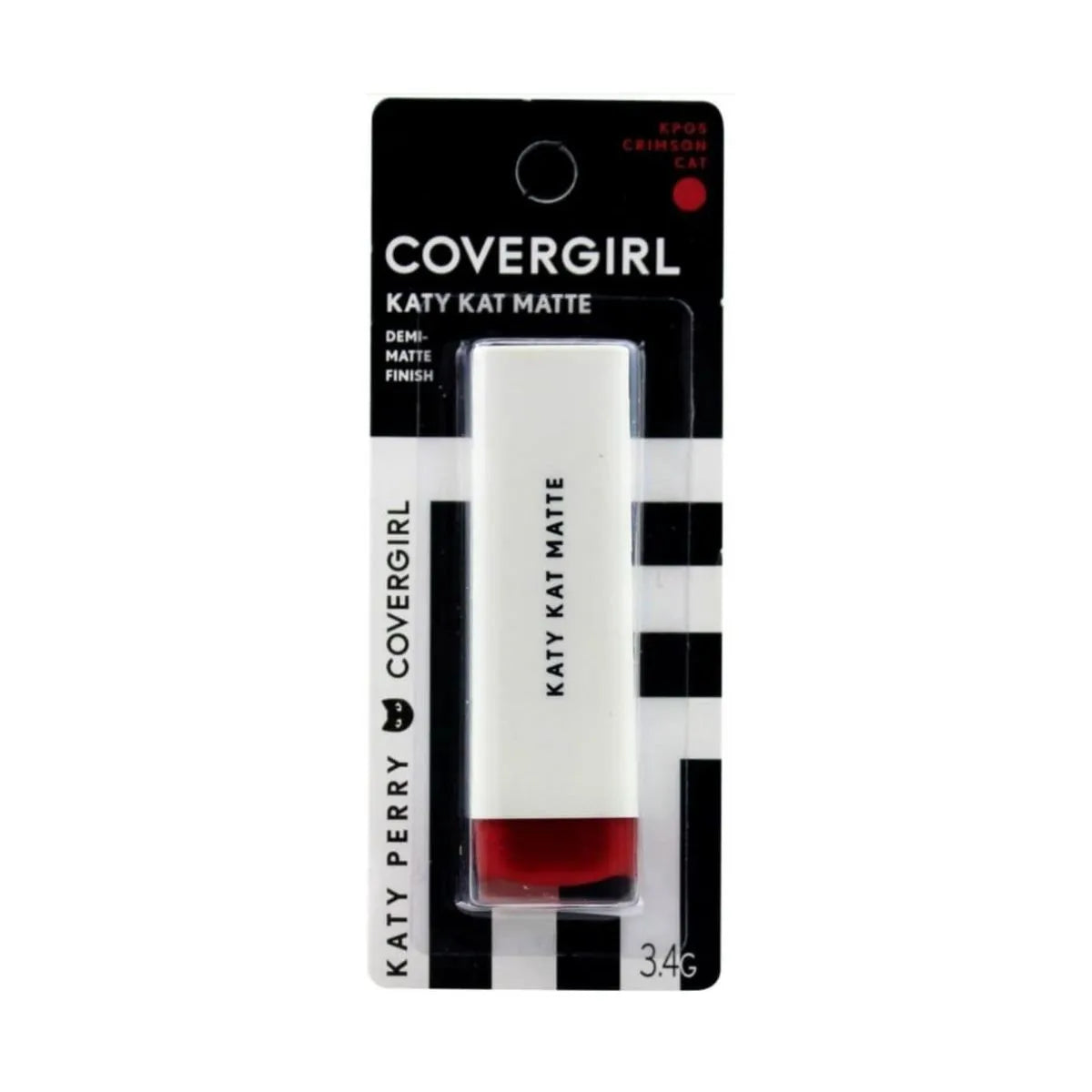 CoverGirl Katy Kat Matte Lipstick – Crimson Cat 05