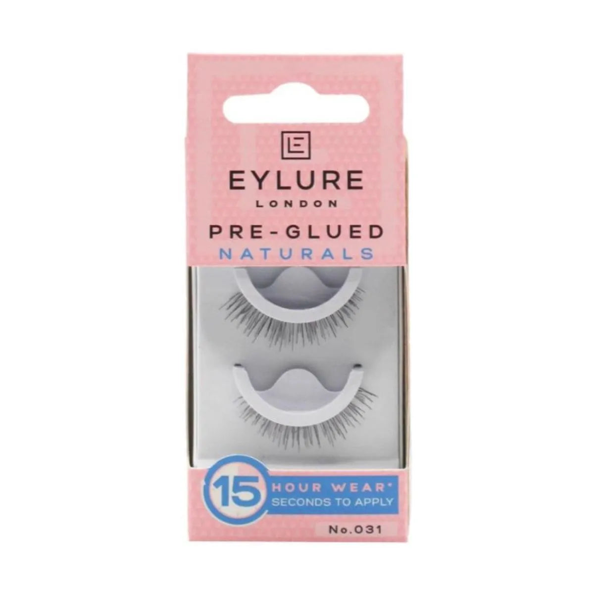 Eylure 031 Pre-Glued Lashes – Natural Look & 15-Hour Hold