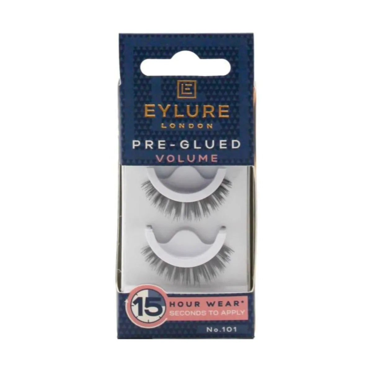 Eylure 101 Pre-Glued Lashes – Fluttery Drama, No Glue Needed