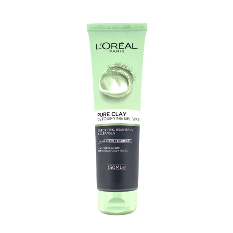 L’Oréal Pure Clay Purifying Cream Wash - 150ml | Discount Brand Name Cosmetics