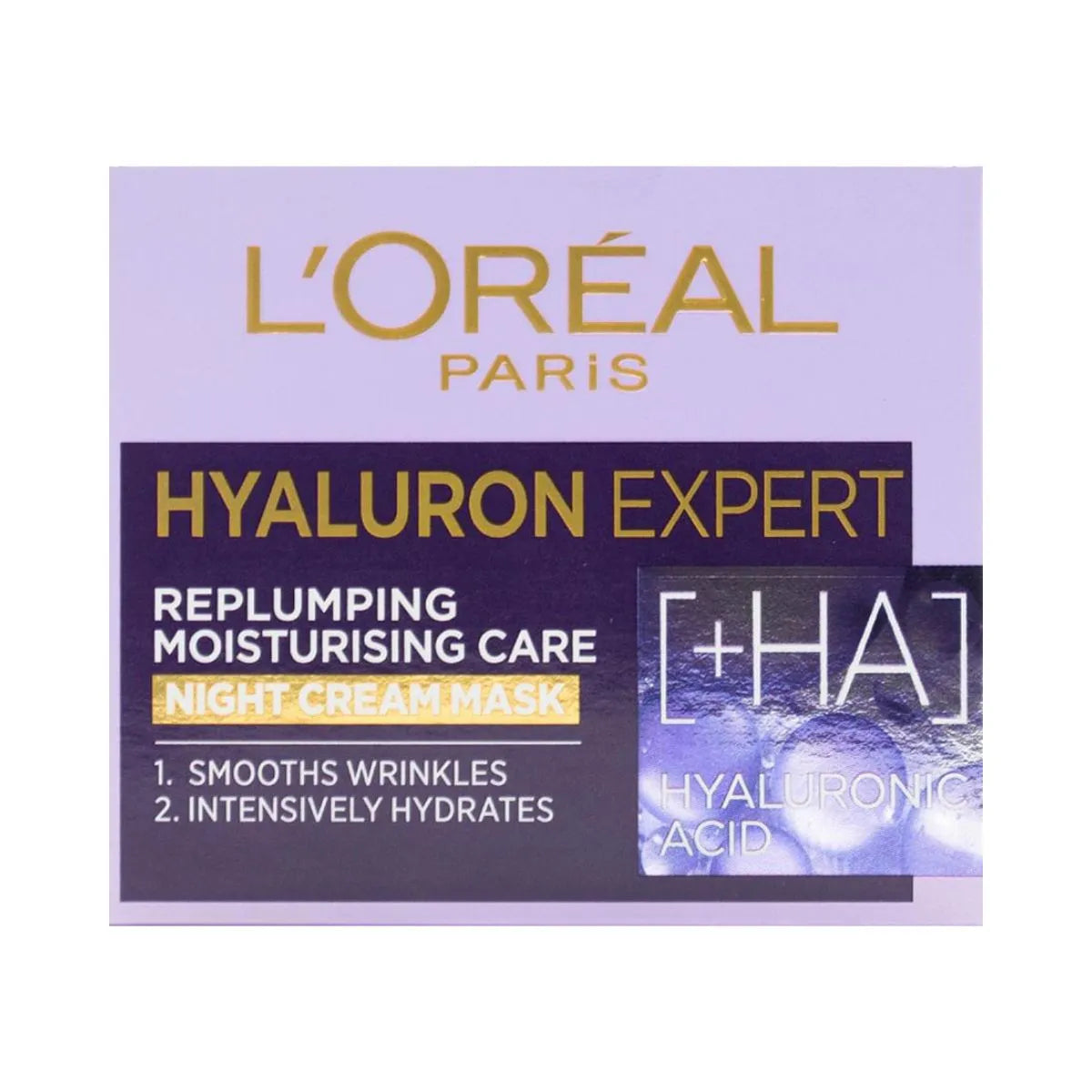 L’Oréal Hyaluron Night Cream – Replump & Soothe Overnight