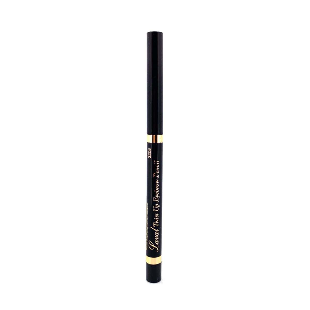 Laval Twist Up Waterproof Eyebrow Pencil - Black | Discount Brand Name Cosmetics  