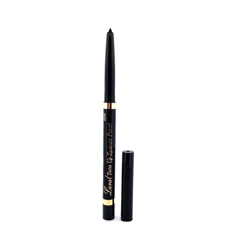 Laval Twist Up Waterproof Eyebrow Pencil - Black | Discount Brand Name Cosmetics  