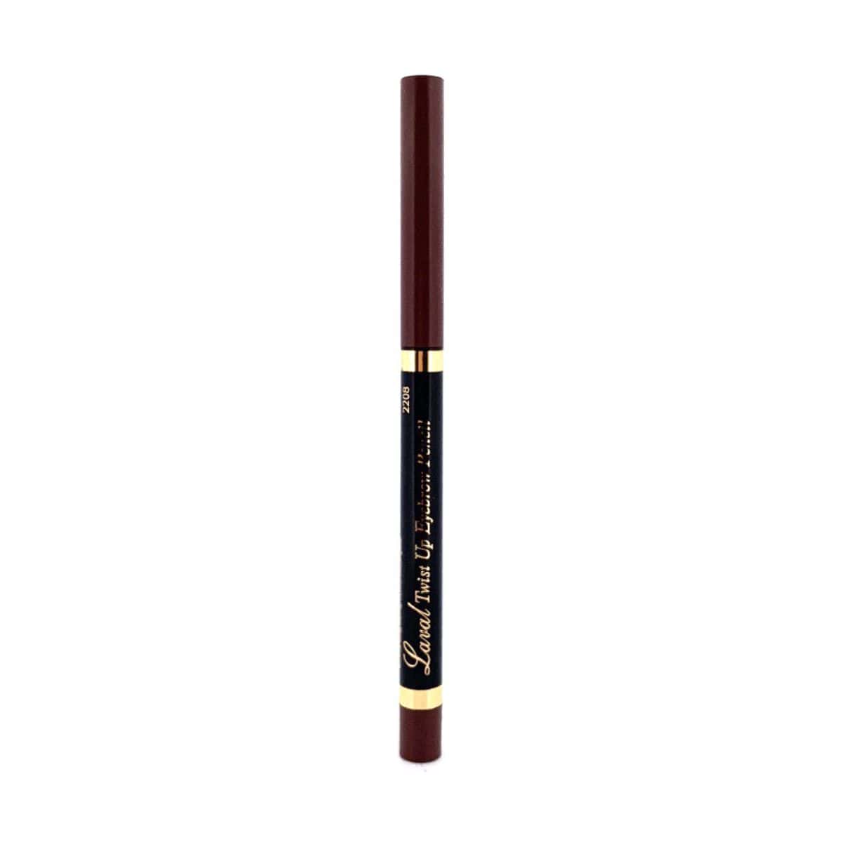 Laval Twist Up Waterproof Eyebrow Pencil - Black | Discount Brand Name Cosmetics  