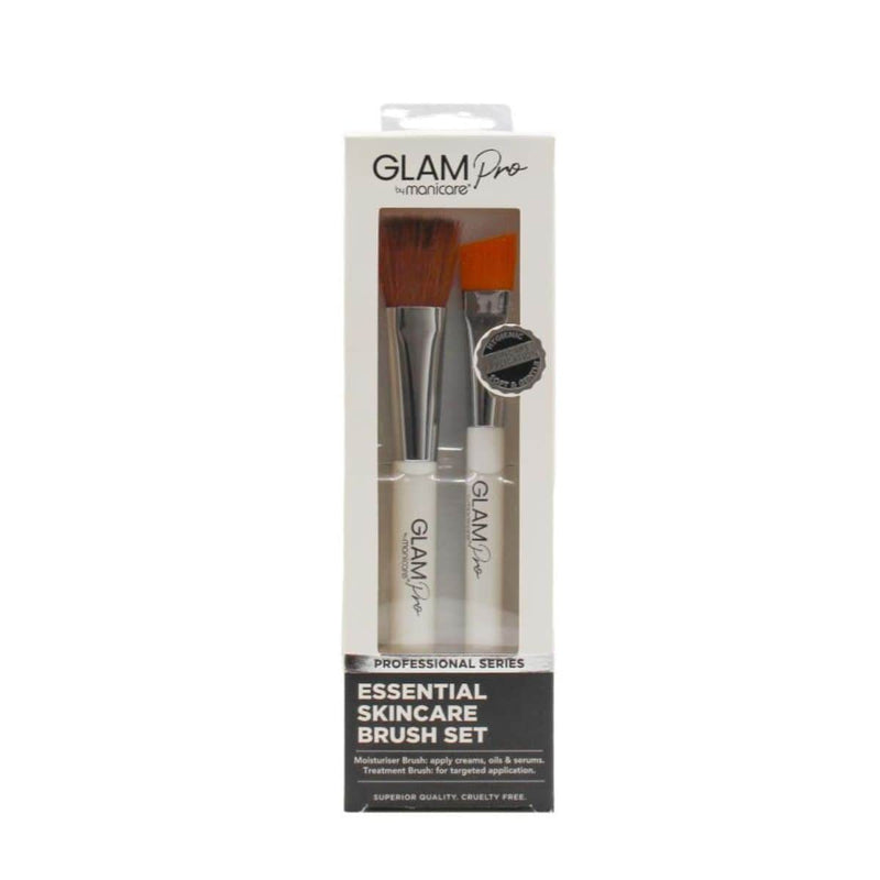 Manicare Glam Pro Essential Skincare Brush Set | Discount Brand Name Cosmetics  