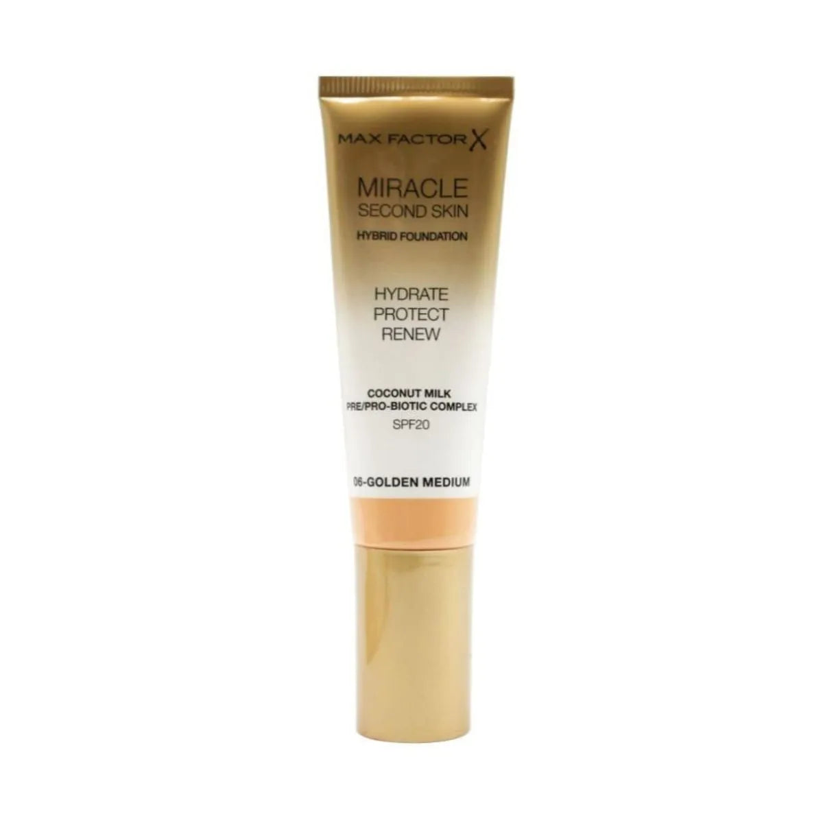 Max Factor Second Skin Foundation – Golden Medium 06 SPF 20