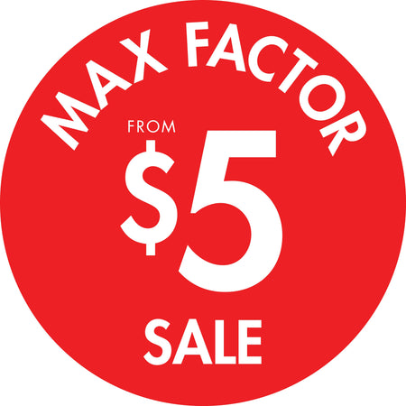 Max Factor from $5 brand name discounted cosmetics