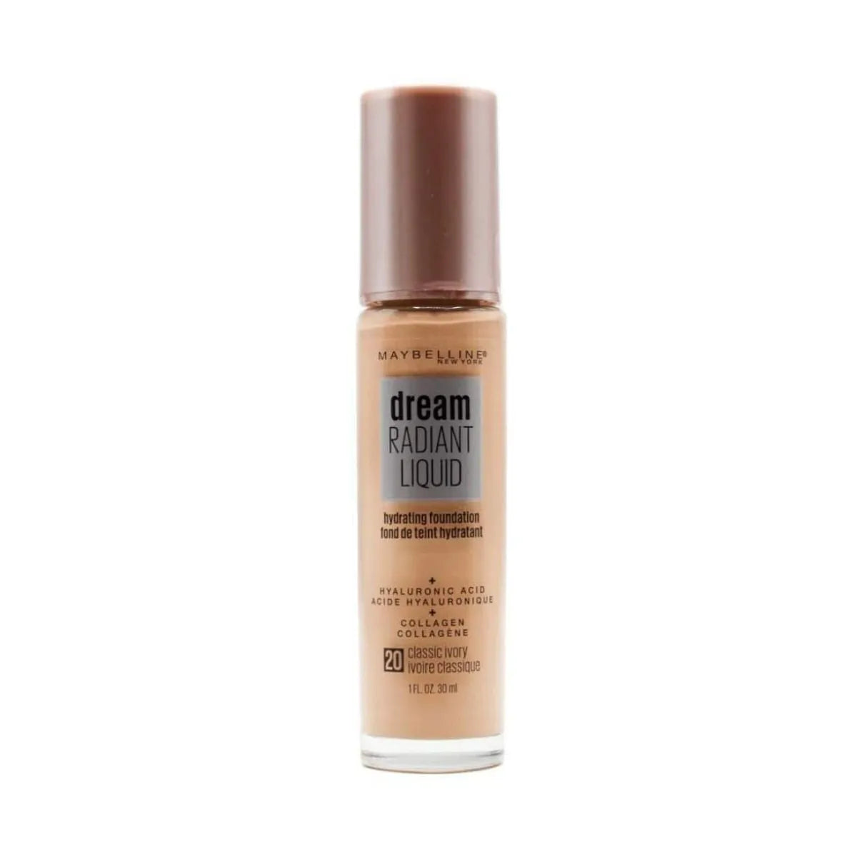 Maybelline Dream Radiant Liquid Foundation - Classic Ivory 20 | Discount Brand Name Cosmetics