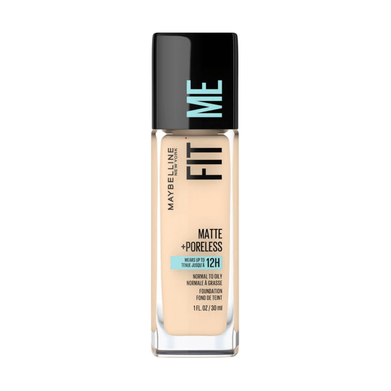 Maybelline Fit Me Matte & Poreless Mattifying Liquid Foundation - Light Beige 118