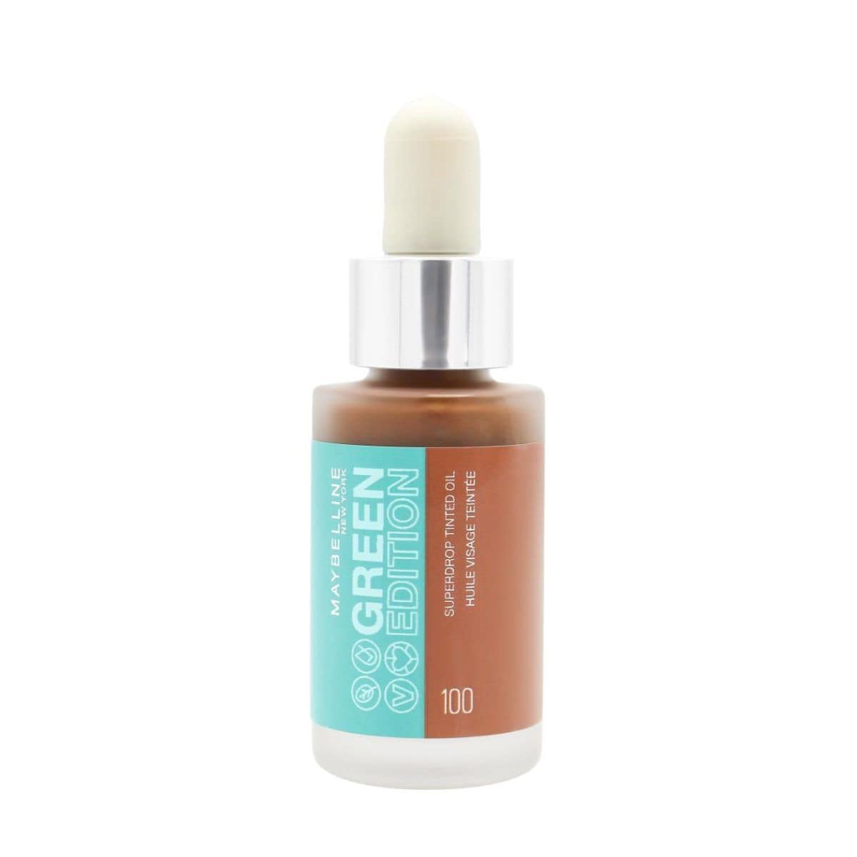 Maybelline Green Edition Superdrop Tinted Oil 20ml - 100 | Discount Brand Name Cosmetics | Up to 85% OFF Cosmetics