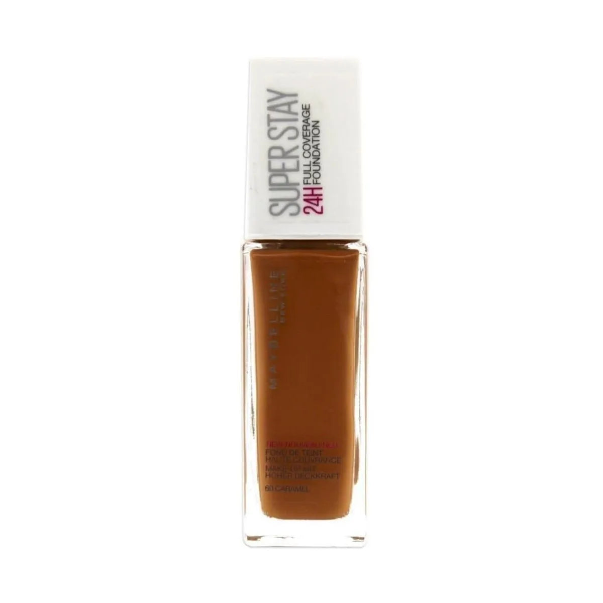 Maybelline SuperStay 24H Full Coverage Foundation - Caramel 060 | Discount Brand Name Cosmetics