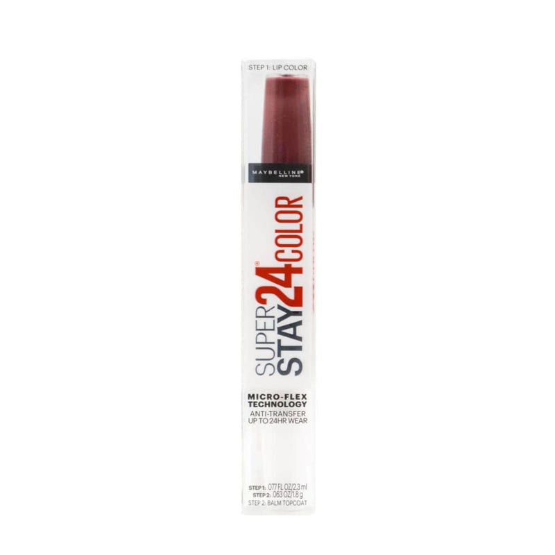 Maybelline Super Stay 24Hr Lip Color - Unlimited Raisin 050 | Discount Brand Name Cosmetics  