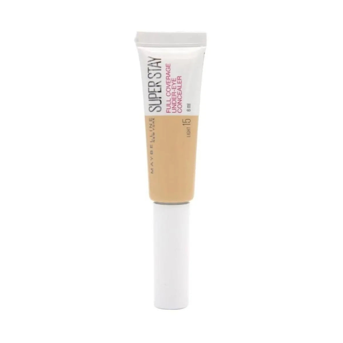 Maybelline Superstay Full Coverage Under Eye Liquid Concealer - Light 15 | Discount Brand Name Cosmetics