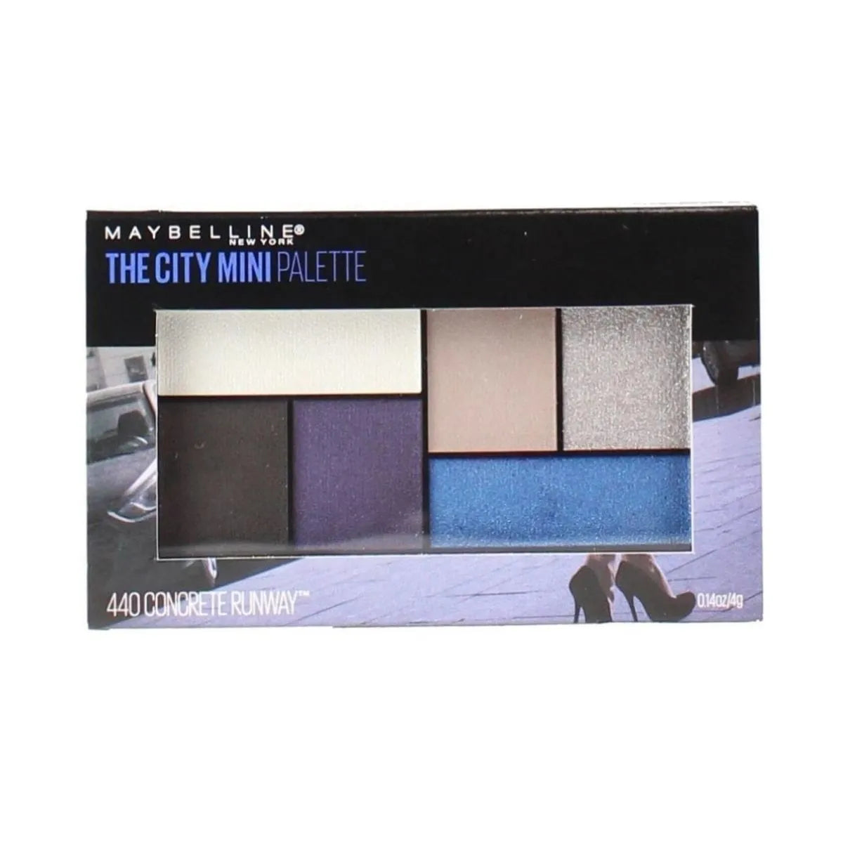 Maybelline City Mini Eyeshadow – Concrete Runway 6 Shades