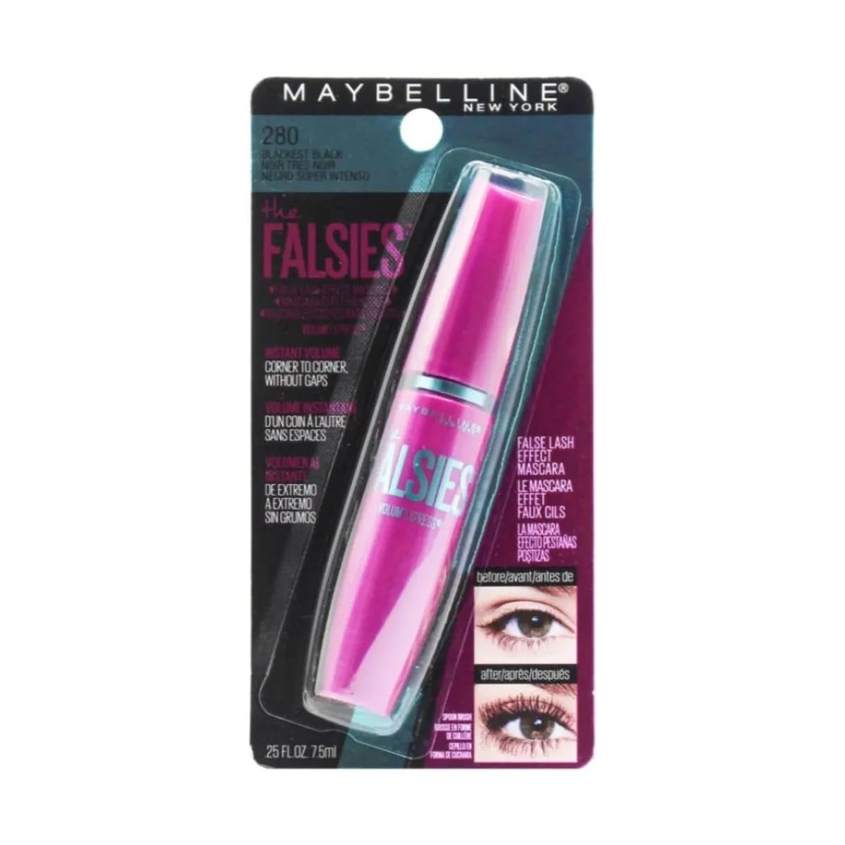 Maybelline Falsies Mascara – Blackest Black Volumizing